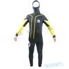 7mm Jednoczęściowy Neoprenowy Kombinezon Nurkowy z Kapturem do Spearfishing
