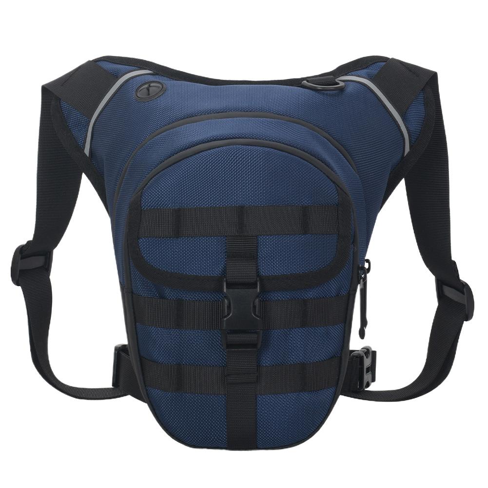 Motorcycle Drop Leg Bag Outdoor Waist Bag Multi-Function Motorbike Riding Chest Bag Large Capacity Adjustable for Cycling Riding