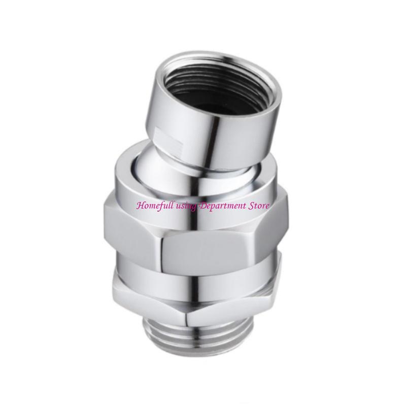 Durability Brasses Universals Shower Swivels Joint 360 Degree Adjustable Flows Simple Assembly Water Efficient