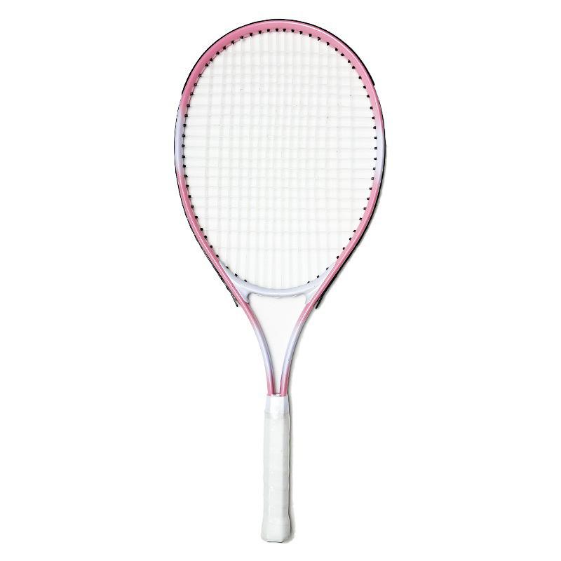 Aluminium/Eisenlegierung Tennis Trainingsschläger für Erwachsene & Kinder - Hohe Rückprallfläche & Einzelspiel.