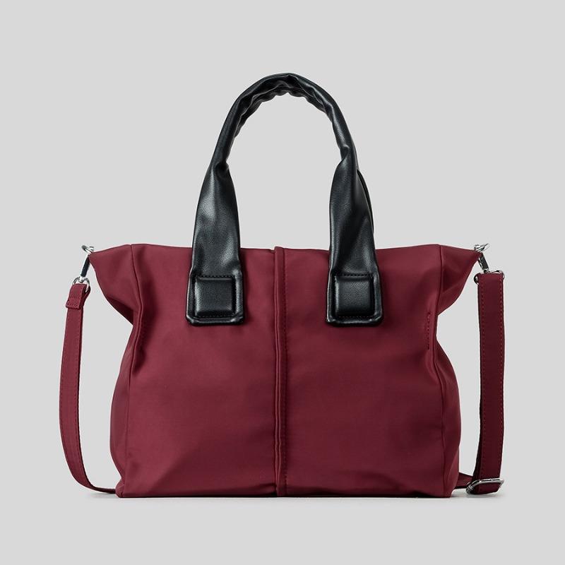 Simple Commuter Style Tote Bag Waterproof Nylon Large Capacity Tote Bag Women's Crossbody Shoulder Bag