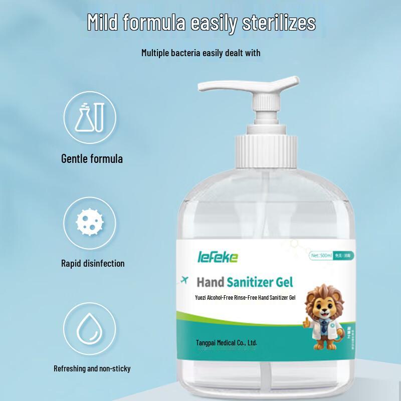 Alcohol-Free No-Rinse Hand Sanitizer Gel