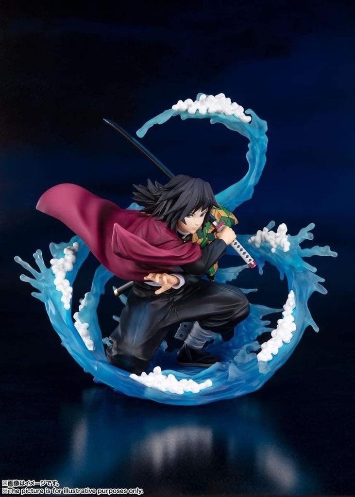 TAMASHII NATIONS Figuarts ZERO Demon Kimetsu no Yaiba Giyu Tomioka Breathing of Water 170 mm bemalte komplette Figur Slayer – ca.. PVC/ABS
