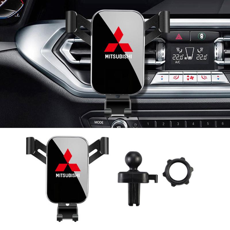 

Universal Phone Holder Car SmartPhone Stand Clip for Mitsubishi Pajero Sport Eclipse Cross L200 Colt Delica Ralliart Triton Car