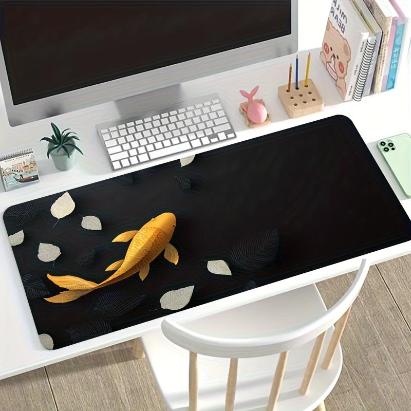 Rectangular Cloth Mouse Pad Office Desk Mat Non Slip Rubber Base Computer Laptop Mouse Mat Desk Table Gift 800x300x2mm