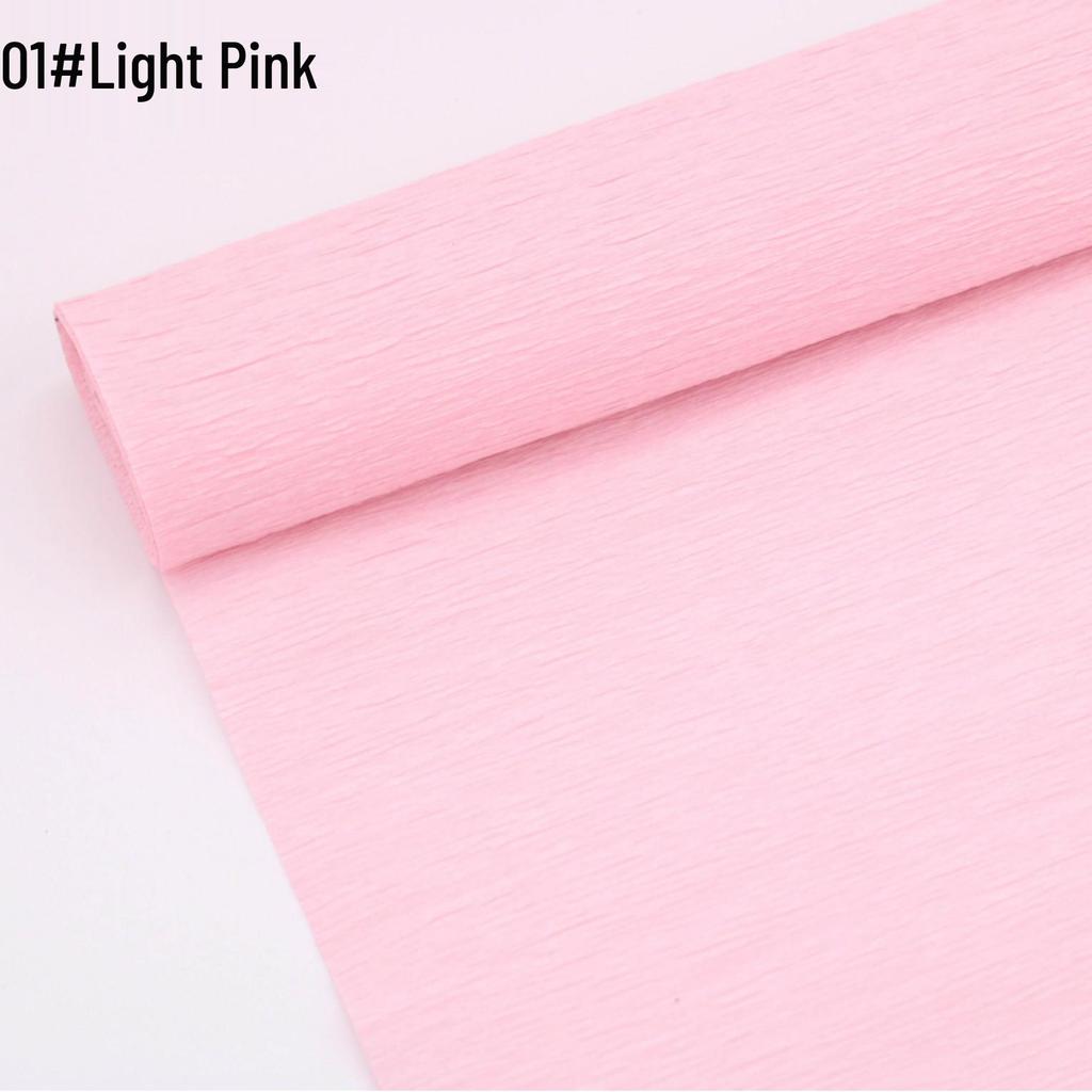 Colored Crepe Paper for DIY Floral Crafts and Packaging