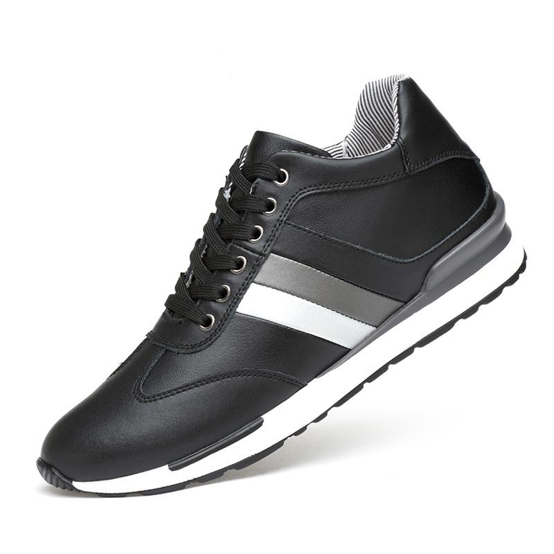 Men Fashion Height Increasing Shoes Casual Insole 4/6/8CM Increasing Invisible Inner Height Outdoor Running Casual Sports Shoes