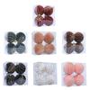 Flocking Sphere Ornaments For Christmas Tree Colorful Decorative Ball Perfect For Holiday Festival Atmosphere