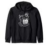 The Party Paradox. Why Did I Come Here Zip-up Hoodie