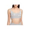 Haut Débardeur Décontracté à Motif Logo pour Femme Gris Fumée Claire FD4275-077