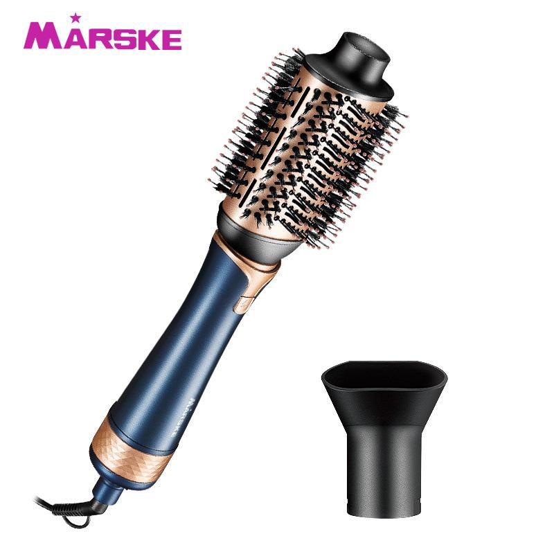 Dual-Purpose Hair Dryer and Styling Comb: Cross-Border Hot Air, Curl & Straighten, Fluffy Hair Care