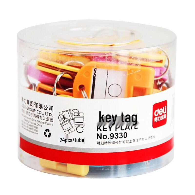 Deli Key Tags, 24-Pack