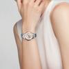 Casio SHEEN Simple Business Date Display Quartz Movement Stainless Steel Strap Japanese and Korean Watch Women's Watch Silver Dial SHE-4505SG-7ADR