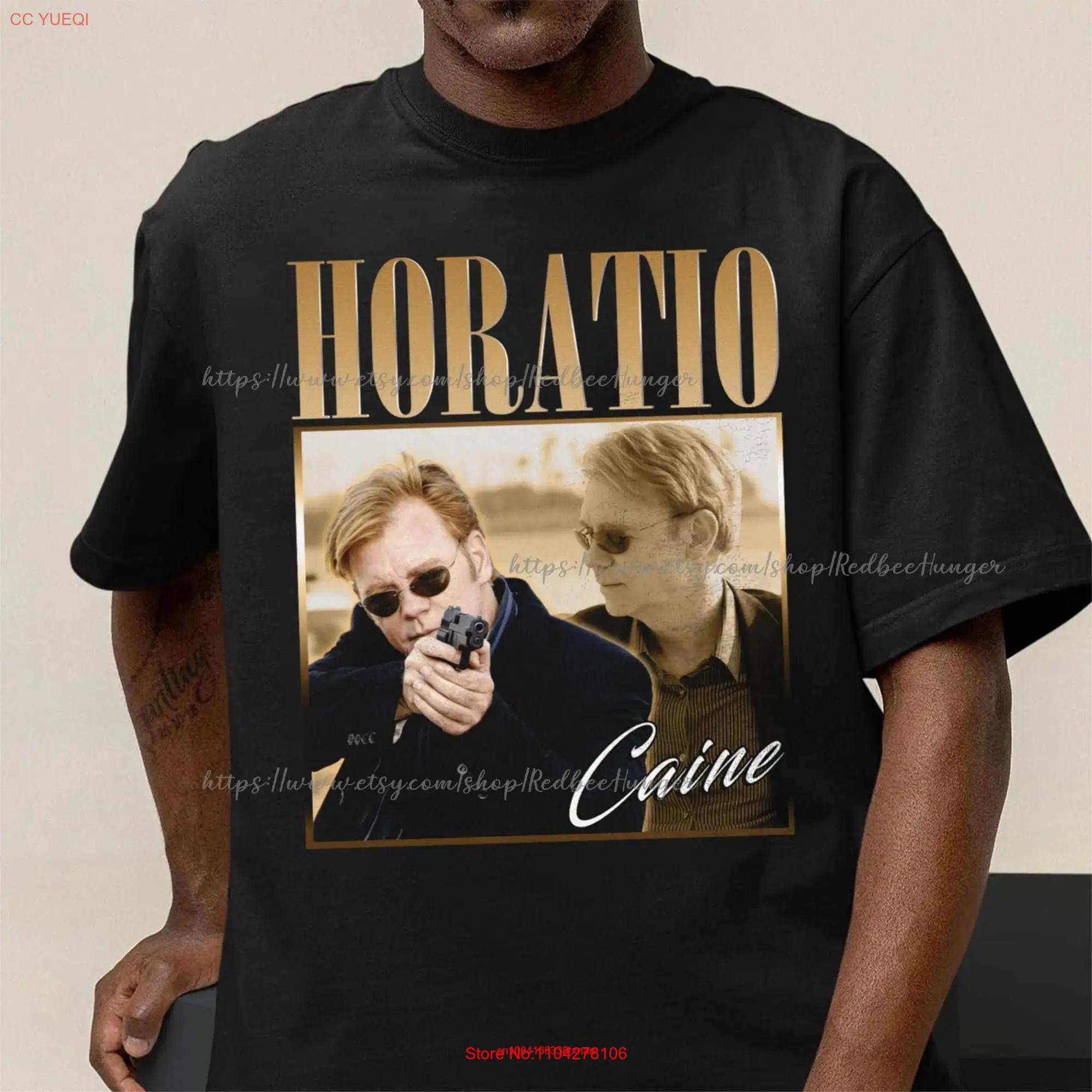 Футболка с принтом Lt HORATIO CAINE csi Miami Ретро 90-е Винтаж Давид Карузо Даниэле Де Росси Хорхе Гарсиа S разноцветный