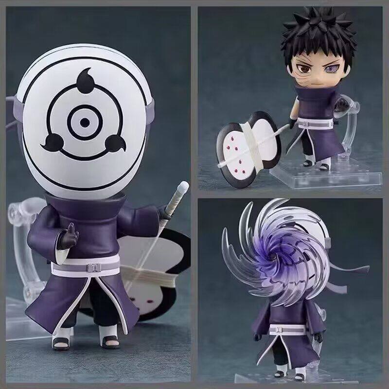 16pcs Nendoroid Naruto Shippuden Q Version Anime Action Figure Naruto Itachi Sasuke Kakashi Articulated Model Toy Birthday Gift