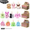 Ugly Cute Teeth Monster Plush Keychain Blind Box Pendant Backpack Decoration Doll Gift