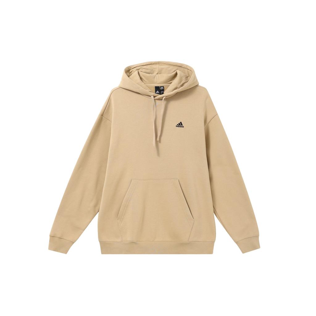 adidas Unisex Beige Oversized Hooded Sweatshirt IV7595