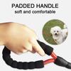 The lightweight premium leash will keep your hand from getting tired of your pet's strong pull.