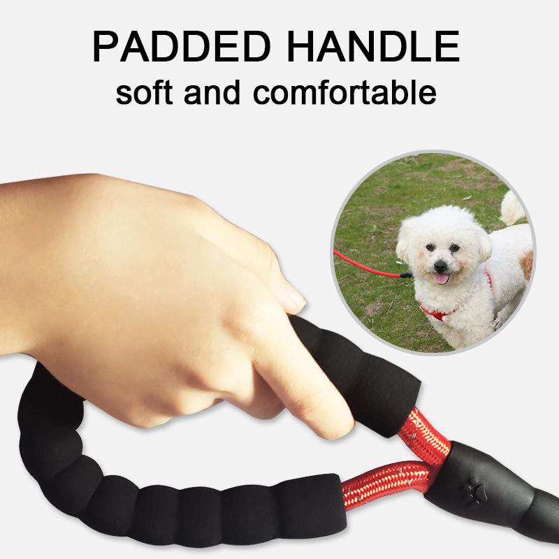 Lightweight Premium Rope Will Not Hurt Your Arm from Your Canine Buddy Pulling Too Hard.