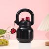 Stainless steel thermos cup for girls, cute portable straw cup, large capacity portable carrying kettle