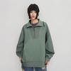 Anta Training Series Solid Color Polo Neck Comfortable Breathable Versatile Casual Loose Sweatshirt Women sweatshirt Fruit-Tea-Green 162447730N-4