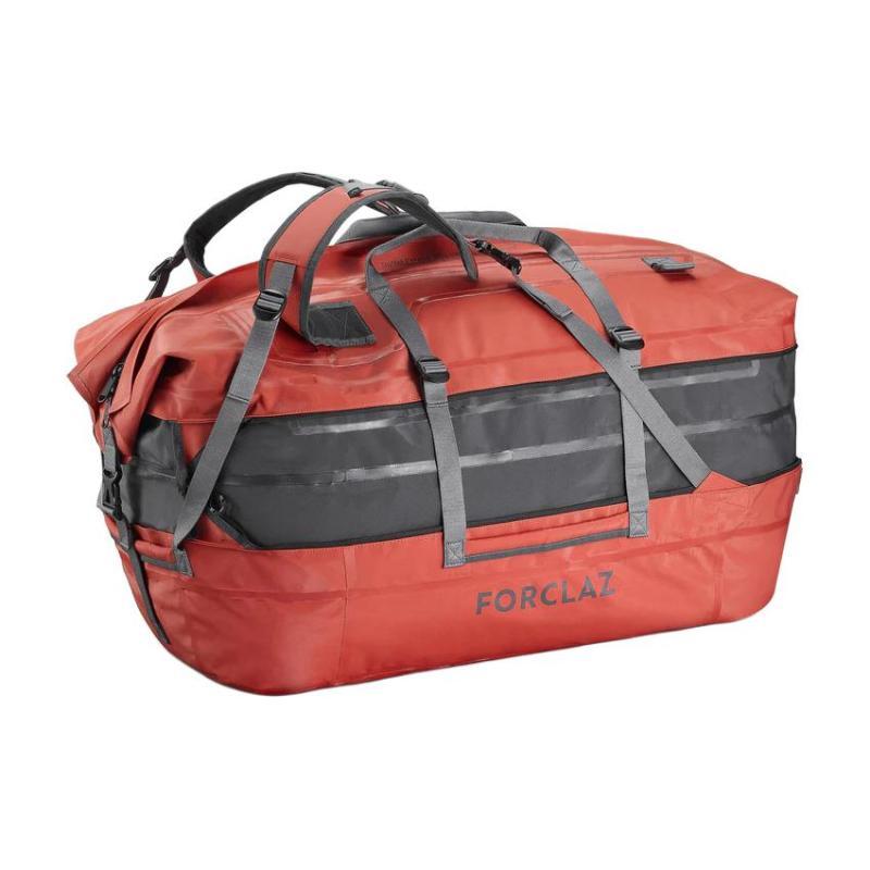 DECATHLON 80-120L Forclaz Transport 900 Extend Versatile Stylish Polyester Backpack Tote Travel Bag Unisex Pair Style