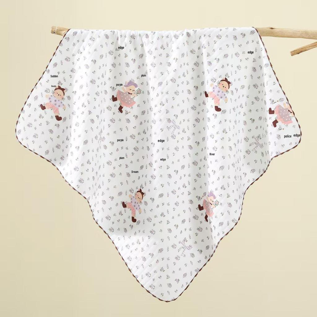 Baby Puckdecke aus reiner Baumwolle - Leichtgewicht für Frühling, Sommer und Herbst