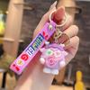 Eggy Theme Party Game Characters Toy Key Chain Bag Car Pendant Decoration Table
