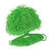 Gorros de malha com barba Gorro de malha Gorro de inverno para patinação Festa de equitação de férias