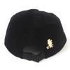 Universal Chemistry Wire Corduroy Black Campcap - Big Size Camp Cap
