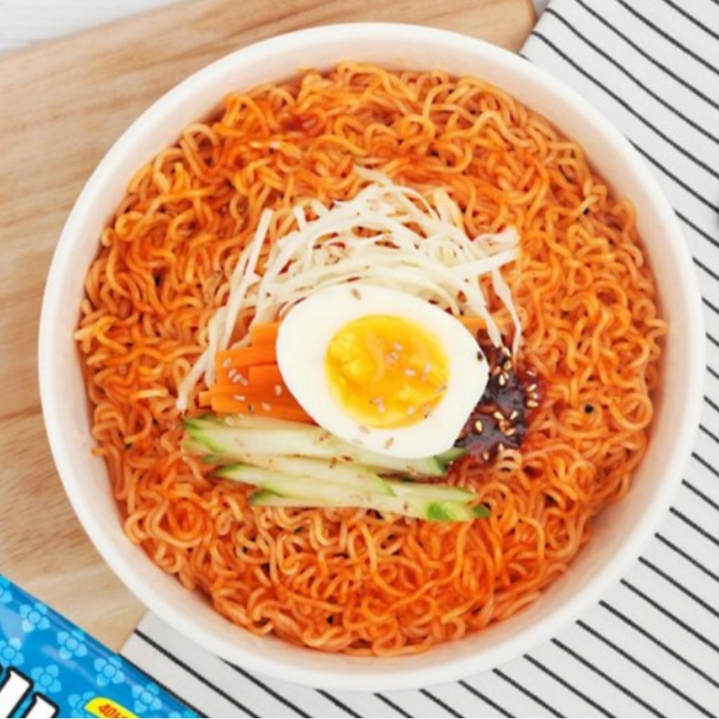 [PALDO] Bibimmen Korean Spicy Cold Noodles 130g x 5 Pack Sweet Spicy Bibim Ramen Instant Stir Noodles K Food