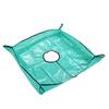 Landscape Tarp 7.8in Hole Water Proof Pruning Tarp with 4 Corner Buckle for Bush Shrub Tree Trimming