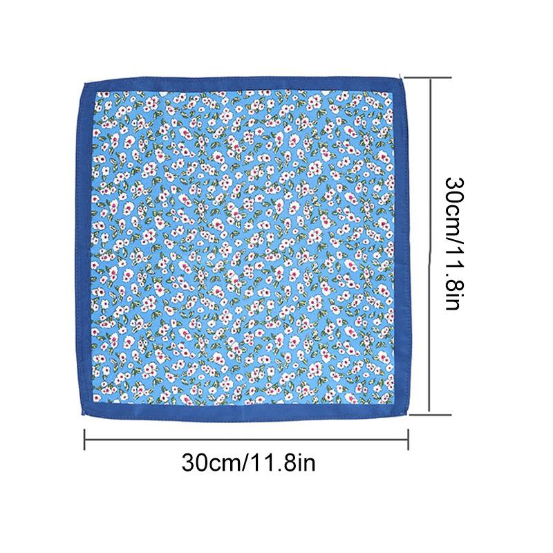 1Pc Suits Hand Towel Men Wedding Party Polyester Gentleman's 30x30CM Handkerchief Pocket Square