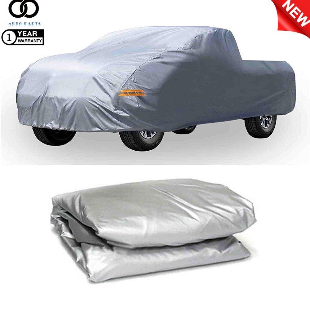 Outdoor Pickup Trunk Car Cover Waterproof All Weather Rain Sun Protection