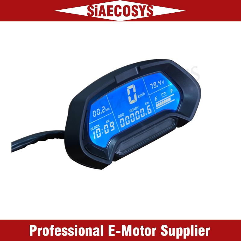 Universal Motorcycle CT-22 Speedometer 48V-144V Digital Programmable LCD Display Waterproof High Brightness for Electric Scooter