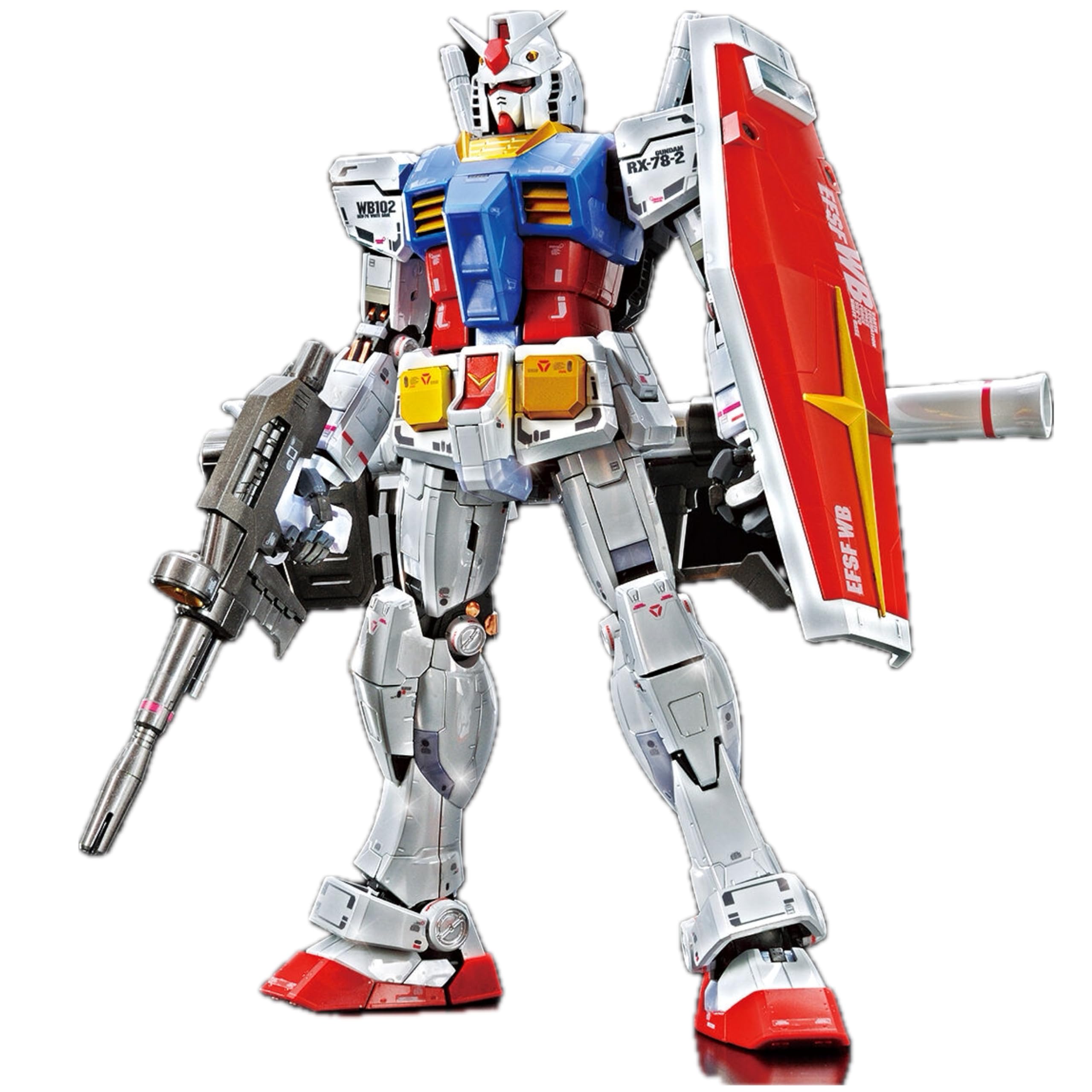 

Base Limited Plastic Model [MG] 1/100 RX-78-2 Ver.3.0 [Titanium Finish]