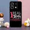 Stilvolle Handball-Spielhülle für Xiaomi Redmi Note 13 9 10 11 12 14 15 Pro Plus Redmi 15 15C 14C 10C 12C 13C Hülle