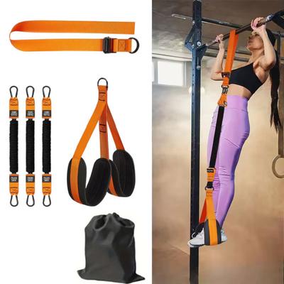1 Sada Asistenčná guma na zhyby 150/225/300 lbs Veľmi odolný asistenčný pás na zhyby Kompletný tréning hornej časti tela Hrazda Elastická odporová guma