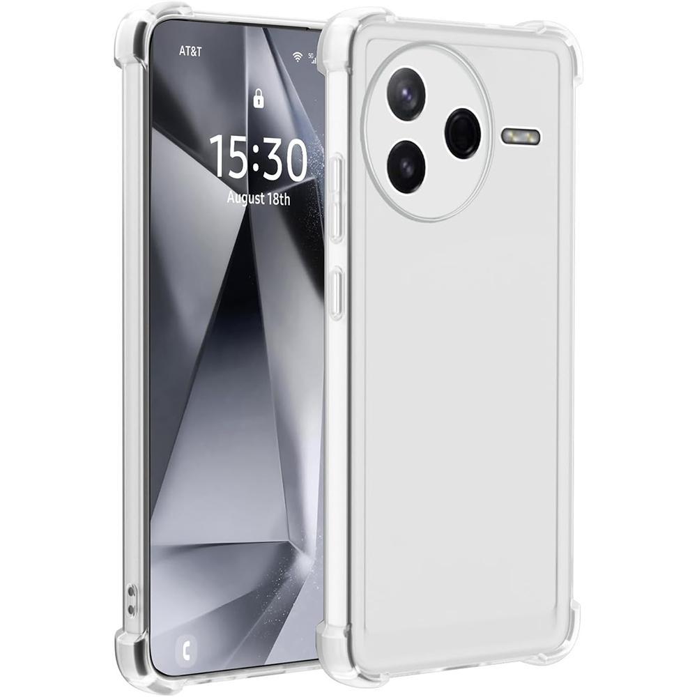 

Прочный ударопрочный силиконовый мягкий чехол для Xiaomi Poco F7 Ultra F6 F5 X7 X6 Pro X5 M7 Конфетный цвет Матовый прозрачный чехол Полупрозрачный Ш Poco X5