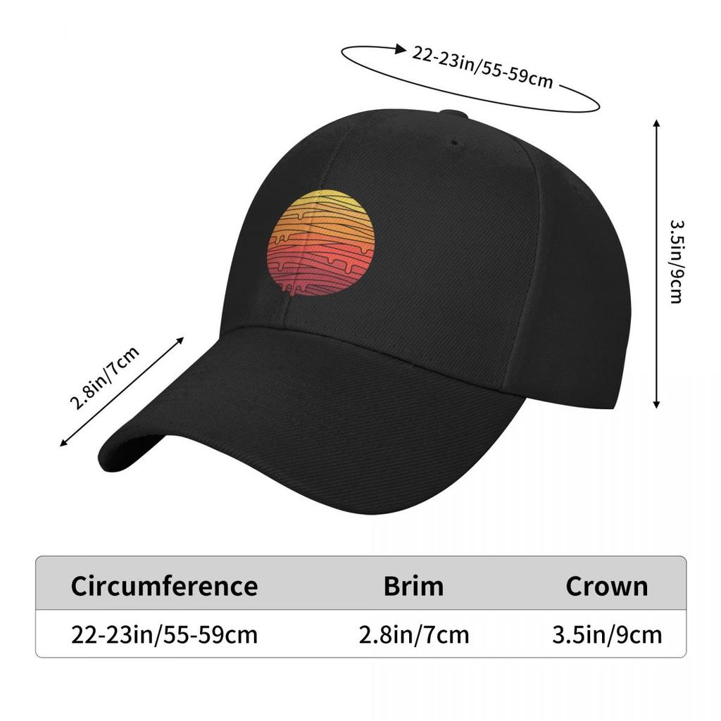 Heat Wave Baseball Cap Visor Golf Cap Elegant Women's Hats Men's