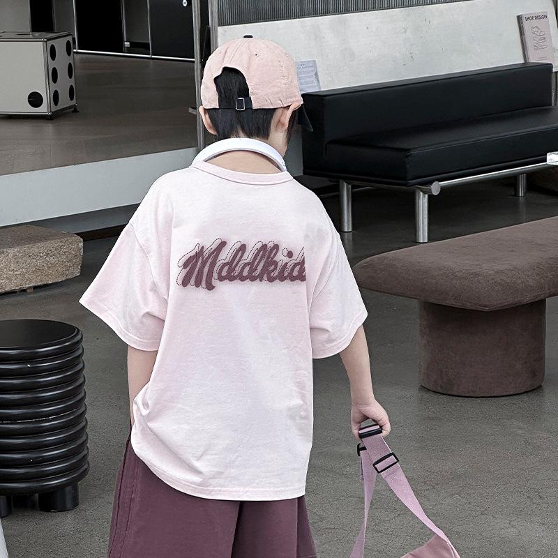 

Футболка с короткими рукавами и принтом панды для мальчиков Huzhou Zhili 120cm