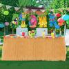 Hawaiian Theme Party Decorations Set Paper Cake Insert Balloons Bunting Flags