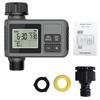 Garden Irrigation Timer Single Outlet Water Timer with Rain Delay Function Programmable Automatic Sprinkler Timer Large Screen IPX5 Rainproof for Lawn