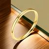 Women's 6mm Plain Titanium Steel Ring - Non-fading Ins Style Index Finger Band
