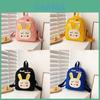 Cartoon Bunny Kids Backpack With Shockproof Canvas For Preschool Girls And Boys