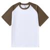 Zomer Unisex T-shirts Tops Tees Raglanmouw 100% Katoen Korte Mouw Streetwear Ronde Hals T-shirts KTB