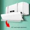 Adjustable Air Conditioning Baffle Shields Easy Installation and Removal Air Conditioner Wind Deflector for Baby Room