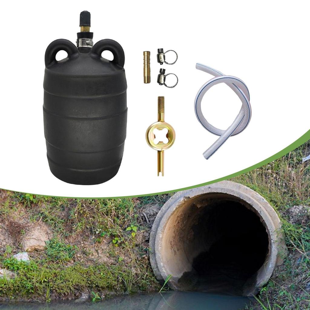 Inflatable Plug Plumbing Test Ball Balloon Pressure for Plumbers Maintenance Crews