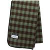 Winter Thickened Green Retro Plaid Scarf Women's Korean Style Student Shawl Warm Neck Warmer