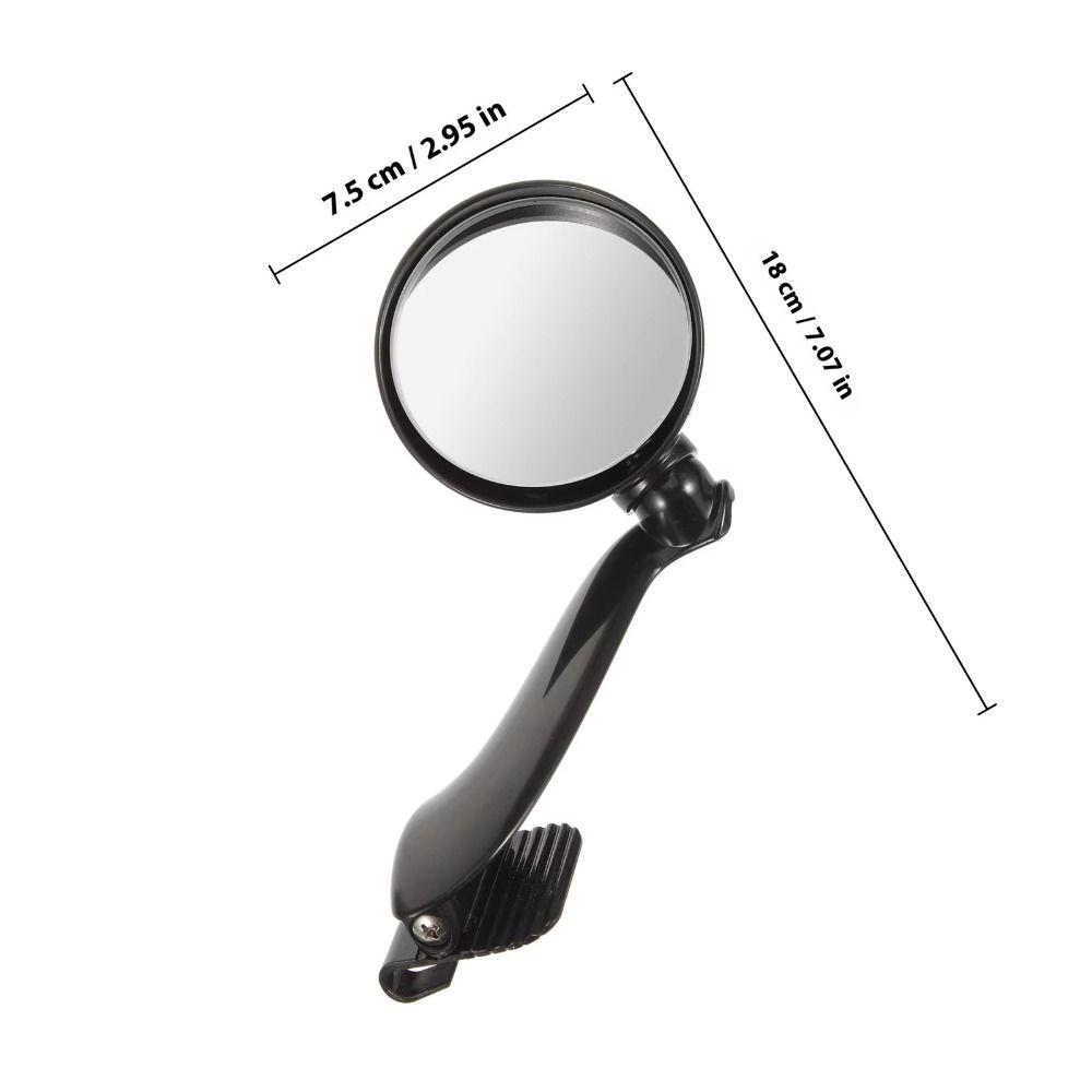Round Convex Blind Spot Car Mirror 360° Adjustable Auxiliary Rear View Mirror For Left Right Side